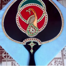 Tanjore Wedding Fan 1
